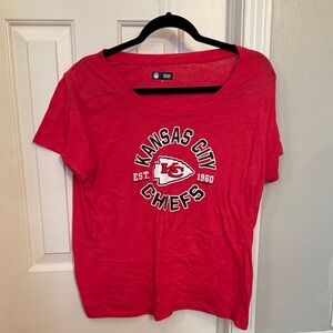 NFL Kansas City Chiefs Red Tee